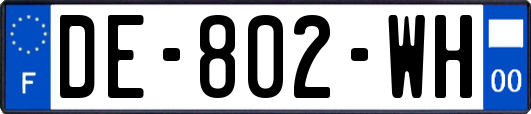 DE-802-WH