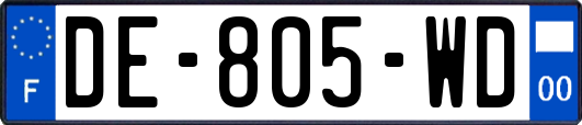 DE-805-WD