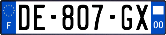 DE-807-GX