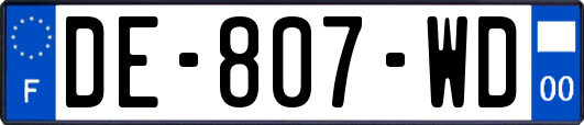 DE-807-WD