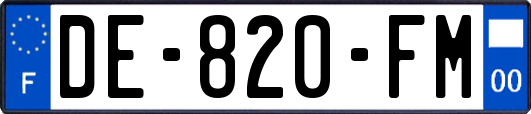 DE-820-FM