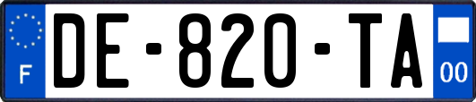 DE-820-TA