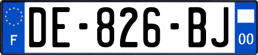 DE-826-BJ