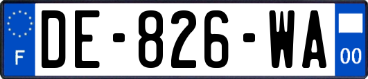 DE-826-WA