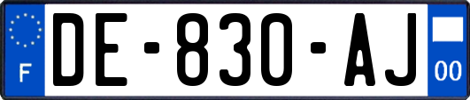 DE-830-AJ