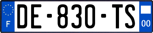 DE-830-TS