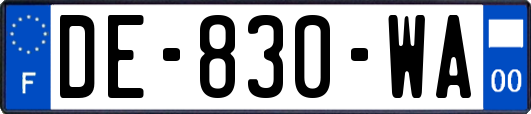 DE-830-WA