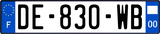 DE-830-WB