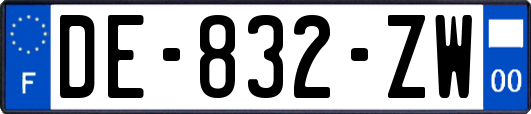 DE-832-ZW