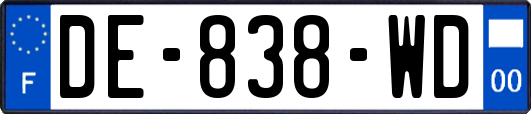 DE-838-WD