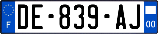 DE-839-AJ