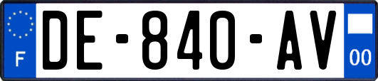 DE-840-AV