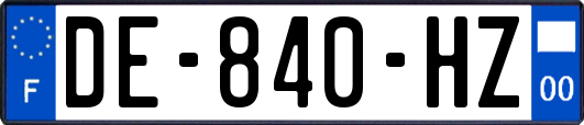 DE-840-HZ