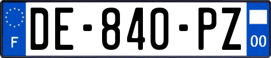 DE-840-PZ