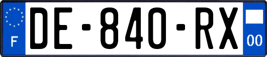 DE-840-RX