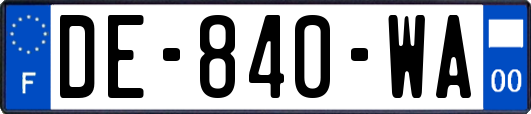 DE-840-WA