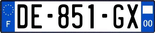 DE-851-GX