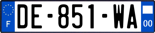 DE-851-WA