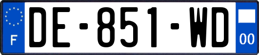 DE-851-WD