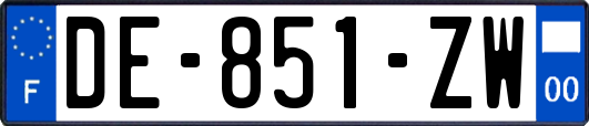 DE-851-ZW