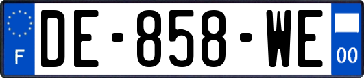 DE-858-WE