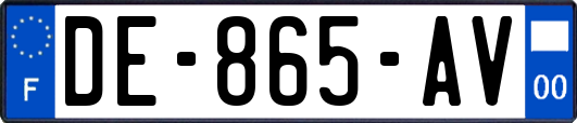 DE-865-AV