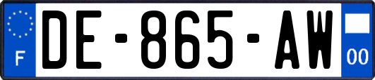 DE-865-AW