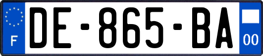 DE-865-BA