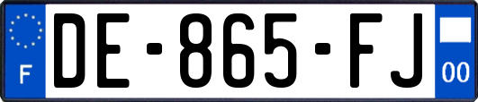 DE-865-FJ