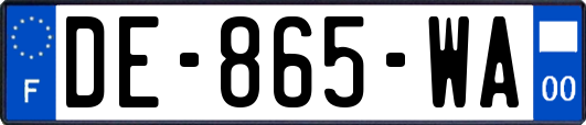 DE-865-WA