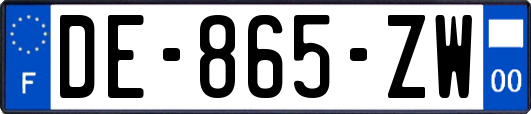 DE-865-ZW