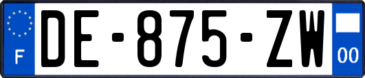DE-875-ZW
