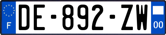 DE-892-ZW