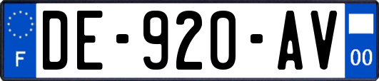 DE-920-AV