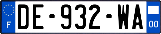 DE-932-WA