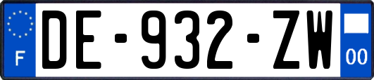 DE-932-ZW