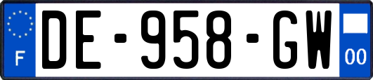 DE-958-GW