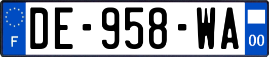 DE-958-WA