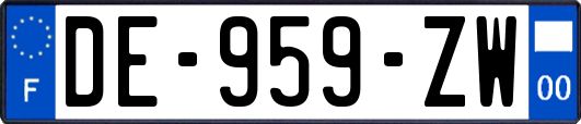 DE-959-ZW