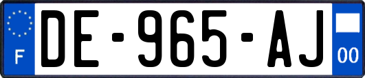 DE-965-AJ