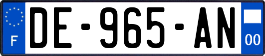 DE-965-AN