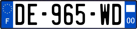 DE-965-WD