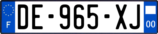 DE-965-XJ