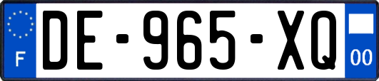 DE-965-XQ