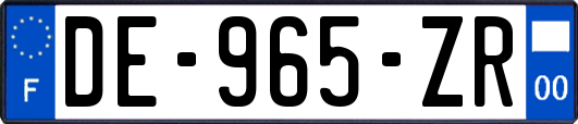 DE-965-ZR