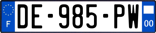 DE-985-PW