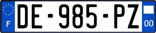 DE-985-PZ