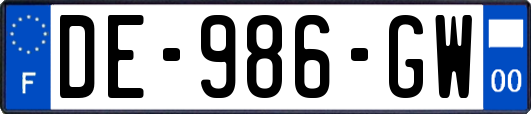 DE-986-GW