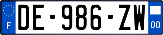 DE-986-ZW