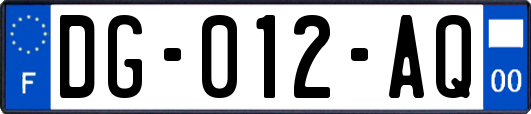 DG-012-AQ